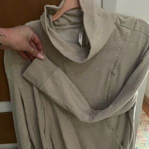 Seraphine mock neck nursing sweater